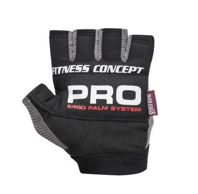 PowerSystem Рукавиці Fitness PS-2300 чорно-сірий, XXL - зображення 2