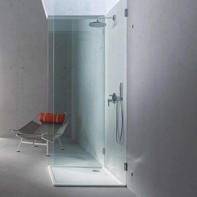 Піддон для душової кабіни DURAVIT Starck Slimline 90x90x4.5см квадратний акрил без сифону білий 720115000000000 - зображення 3