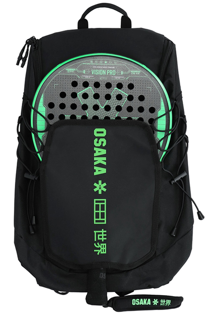 Чохол-рюкзак для падел ракетки Osaka Vision Padel Backpack Iconic Black (5404033203486) - зображення 2