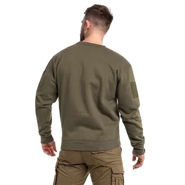 Кофта тактическая Mil-Tec свитшот Tactical Sweatshirt L Ranger Green (opt-M-T-5557) - изображение 3