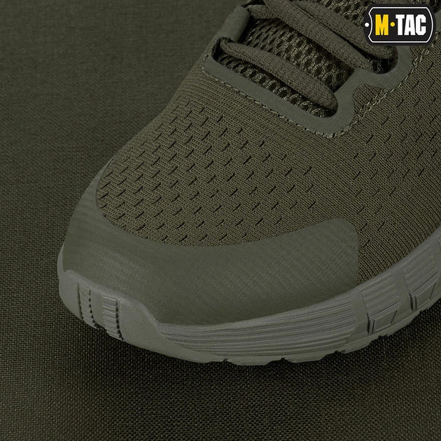 Кроссовки тактические M-Tac легкие Summer Pro 44 Олива (opt-M-T-5572) - зображення 9
