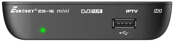 Цифровий ресивер Eurosky ES-16 Mini DVB-T2 - Фото 1 Цифровий ресивер Eurosky ES-16 Mini DVB-T2 - зображення 1