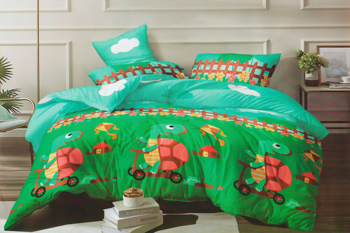 Підковдра MirSon Бязь 17-0320 Turtle 110x140 від Rozetka на платформі USKIDKA Акція на Підковдра MirSon Бязь 17-0320 Turtle 110x140 від Rozetka