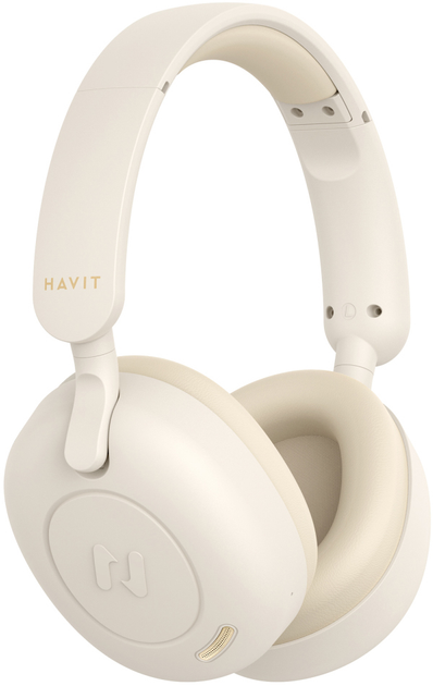 Навушники Havit H655BT Beige - зображення 2