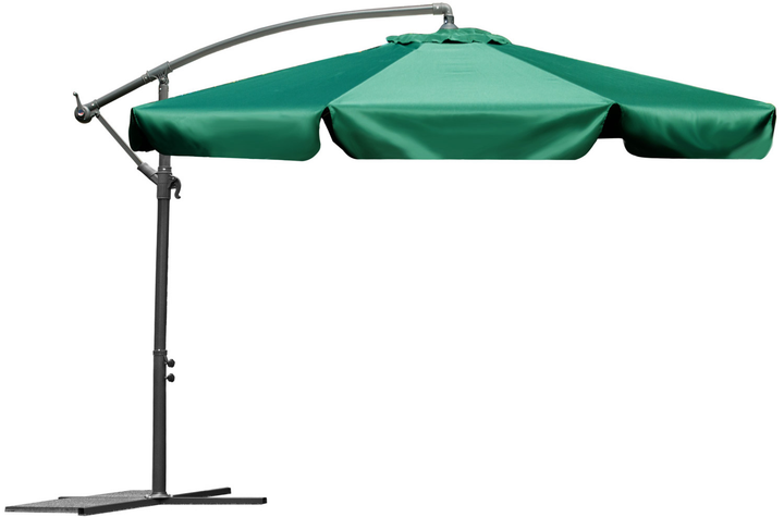 Parasol ogrodowy Plonos 350 cm Zielony (4222) - obraz 1