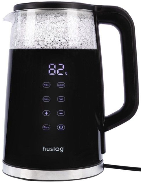 Czajnik elektryczny Huslog AK-0832 1.7 l czarny (KAT00122) - obraz 1