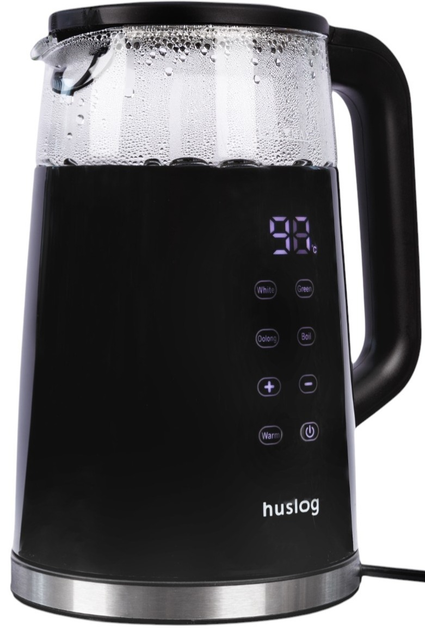 Czajnik elektryczny Huslog AK-0832 1.7 l czarny (KAT00122) - obraz 2