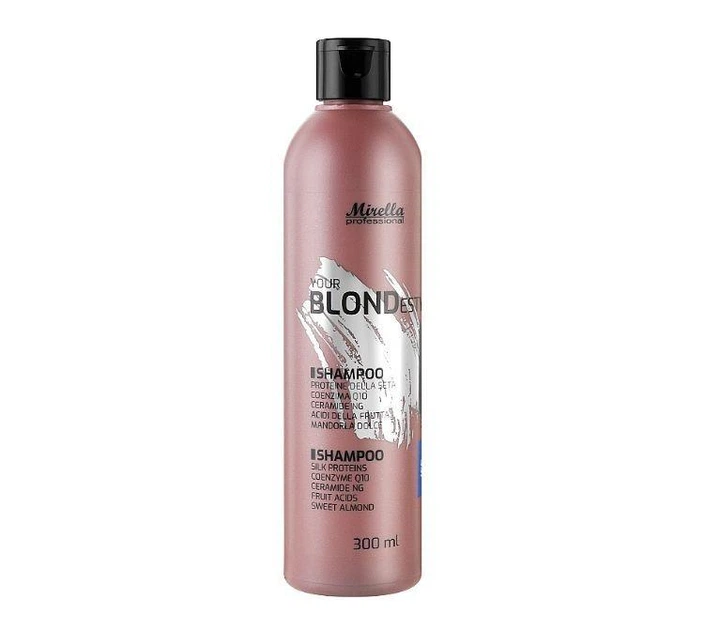 Шампунь для арктических блонд Mirella Arctic Your Blondesty Shampoo 300 мл - Фото 1 Шампунь для арктических блонд Mirella Arctic Your Blondesty Shampoo 300 мл - изображение 1