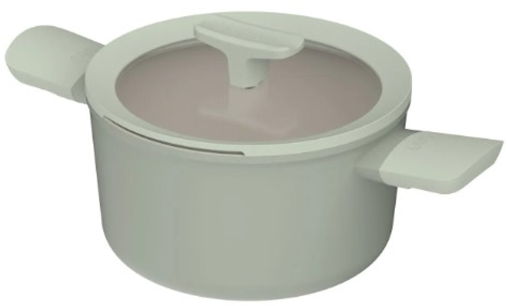 Каструля з кришкою BergHOFF Balance Eco Green 20 см 3.1 л (5413821363592) - зображення 1