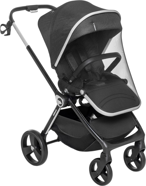 Прогулянкова коляска Kidnort Isbjörn Чорна (5902983624202) - зображення 2