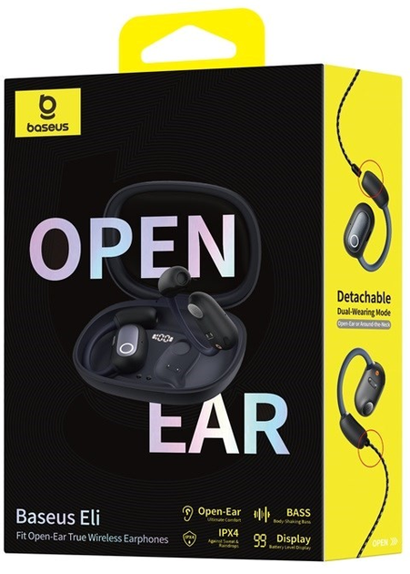 Навушники Baseus Eli Sport 1 Black (A00073200123-00) - зображення 9