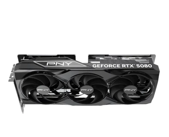 Відеокарта PNY GeForce RTX 5080 OC 16 ГБ GDDR7 DLSS4 - изображение 3