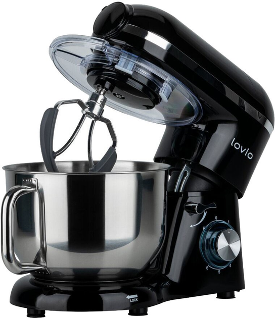 Кухонний комбайн Lovio ChefAssistant Plus Чорний (LVSTM02PBK) - зображення 4