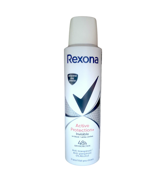 Rexona антиперспірант аерозоль Активний захист 48 рік. 150мл. 1301 - Фото 1 Rexona антиперспірант аерозоль Активний захист 48 рік. 150мл. 1301 - зображення 1
