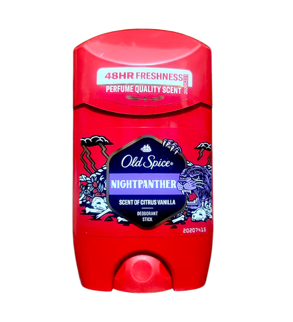 Дезодорант Old Spice чоловічий твердий стік Night Panther 50 мл. 4148 - Фото 1 Дезодорант Old Spice чоловічий твердий стік Night Panther 50 мл. 4148 - изображение 1