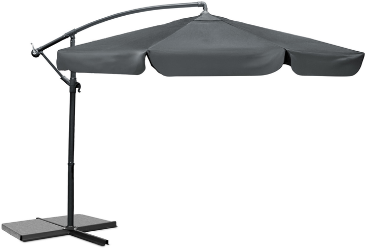 Parasol ogrodowy Plonos PL-881 Szary (488100) - obraz 1