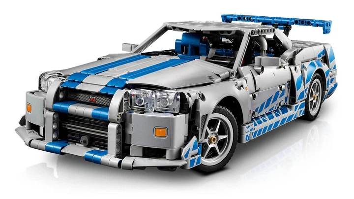 Конструктор Lego Technic Двойной форсаж: автомобиль Nissan Skyline