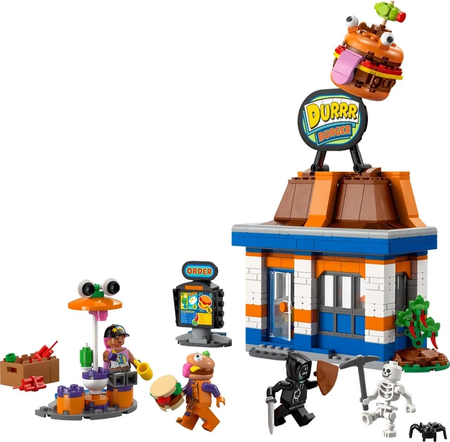 Конструктор Lego Fortnite Дуррр Бургер Ресторан 77076 - Фото 3 Конструктор Lego Fortnite Дуррр Бургер Ресторан 77076 - изображение 3
