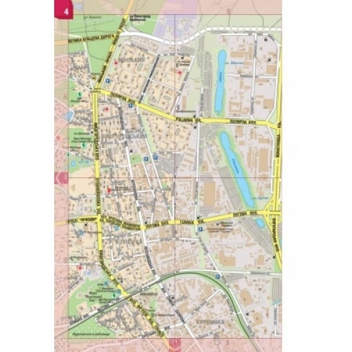 Київ Атлас туриста 1:20 000 Картографія - зображення 2