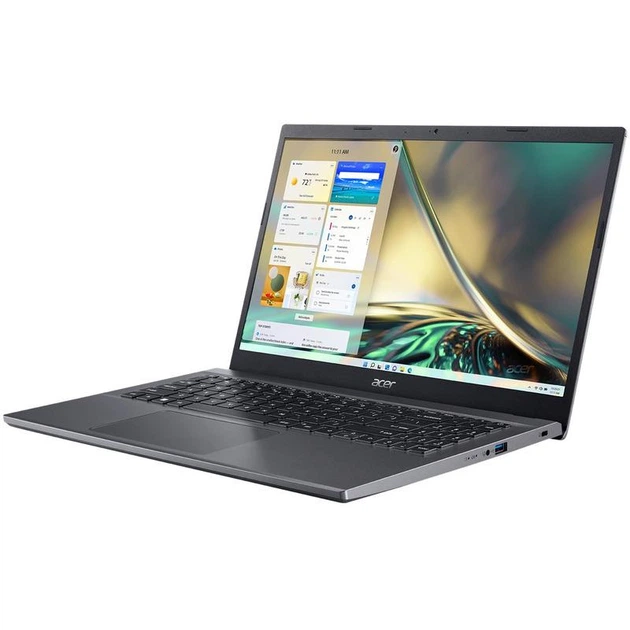 Ноутбук Acer Aspire 5 A515-45 (NX.A84EP.00E), R5-5500U / 15,6″ / RAM 8 ГБ / SSD 512 ГБ / Windows 11 Home / Сірий - зображення 4