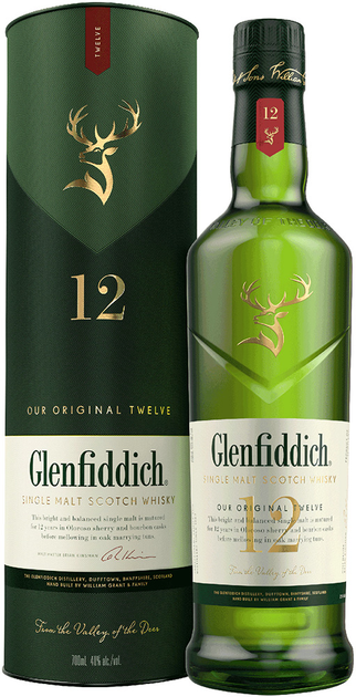 Віскі Glenfiddich витримка 12 років 0.7 л 40% + Вино Cantorum SALENTO IGT SUSUMANIELLO виноградне натуральне червоне сухе 0.75 л 13.5% (5010327000176+8020685019571) - зображення 2