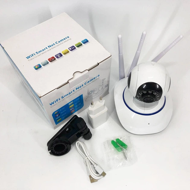 Камера для домашнего видеонаблюдения с поддержкой WiFi 6030A/100SS, Камера ip wifi вайфай AG-66 - изображение 8