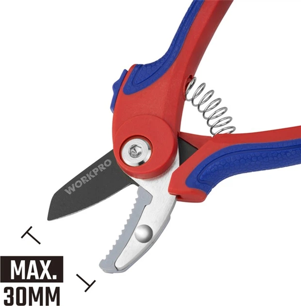 Секатор с наковальней Workpro PRO (WP332003) - Фото 4 Секатор с наковальней Workpro PRO (WP332003) - изображение 4