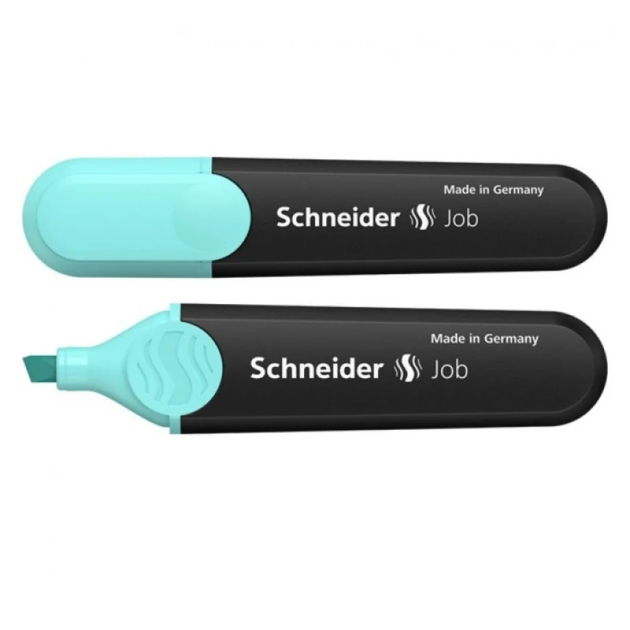 Маркер текстовый Schneider Job 1-5 мм голубой - Фото 1 Маркер текстовый Schneider Job 1-5 мм голубой - изображение 1