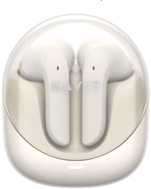 Słuchawki Havit TW974 Modern Buds Beige (6939119079062) - obraz 3