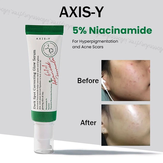 Сироватка для обличчя Axis-y Dark Spot Correcting Glow Brightening serum 50ml - Фото 2 Сироватка для обличчя Axis-y Dark Spot Correcting Glow Brightening serum 50ml - зображення 2