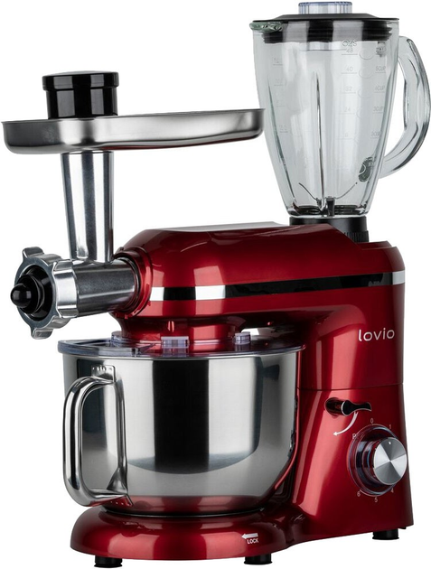 Robot kuchenny Lovio ChefAssistant Plus Czerwony (LVSTM02PRD) - obraz 3