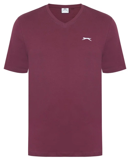Футболка мужская базовая Slazenger 682013.24 L бордовая (2682013244305) - Фото 1 Футболка мужская базовая Slazenger 682013.24 L бордовая (2682013244305) - изображение 1