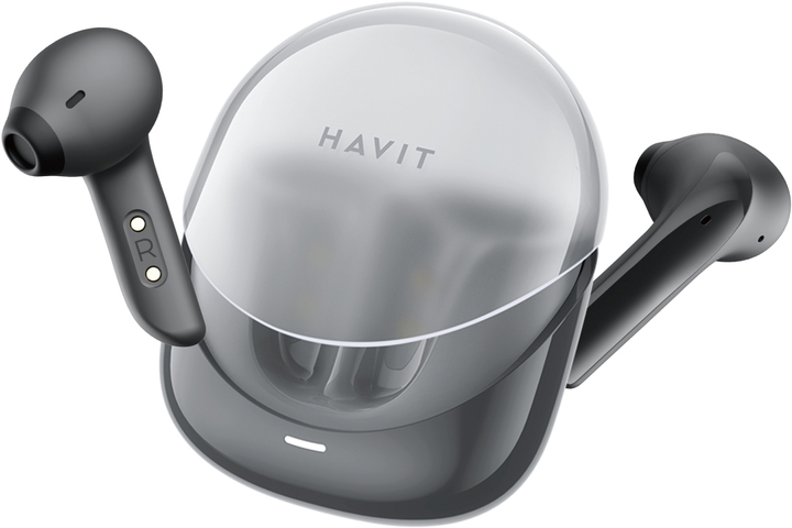 Навушники Havit TW974 Modern Buds Black (6939119079901) - зображення 6