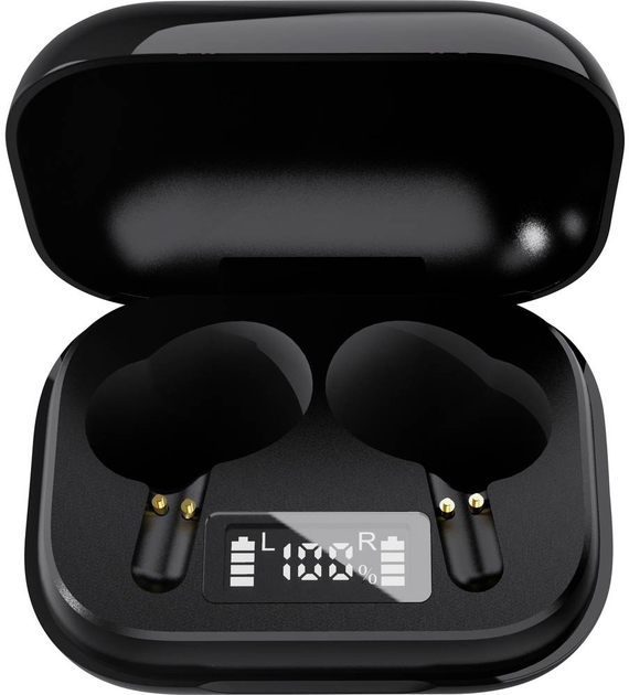 Słuchawki Denver TWE-38 TWS Black (5706751053825) - obraz 3