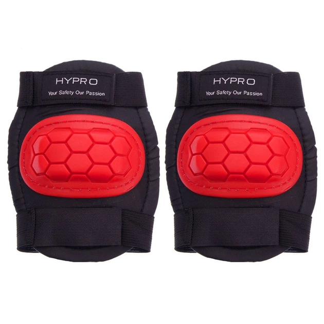 Детская защита для роликов S 3-7 лет наколенники налокотники перчатки HYPRO черно-красная HP-SP-B104 - Фото 4 Детская защита для роликов S 3-7 лет наколенники налокотники перчатки HYPRO черно-красная HP-SP-B104 - изображение 4