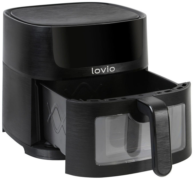 Frytkownica beztłuszczowa Lovio PureFry XL Smart (LVAF002BK) - obraz 2