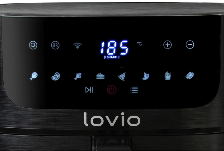 Frytkownica beztłuszczowa Lovio PureFry XL Smart (LVAF002BK) - obraz 3