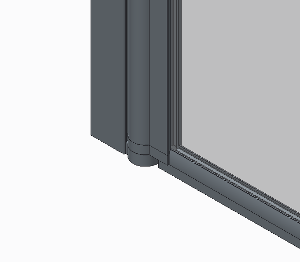 Шторки стеклянные на ванну Koer SR BS02-80x140-TR-01 прозрачное стекло 6мм, хром (KR5401) - изображение 5