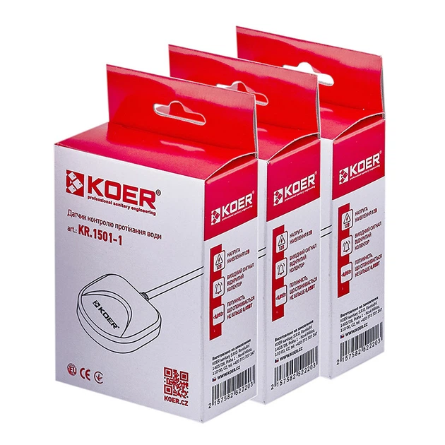 Датчик контроля протечек воды Koer KR.1501-1 (KR5222) - изображение 4