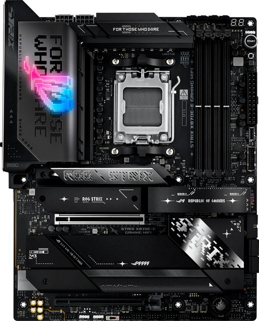 Материнская плата Asus ROG STRIX X870E-E GAMING WIFI (sAM5, AMD X870E, PCI-Ex16) (T3M0CS0773542R5) - Уценка - изображение 1