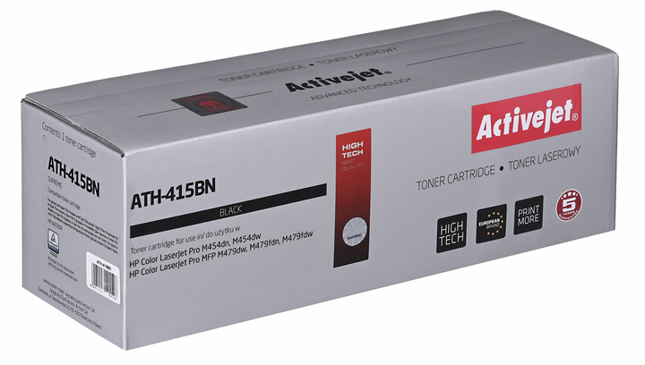 Toner Activejet ATH-415BNX do HP 415X HP415X W2030X Black - obraz 2