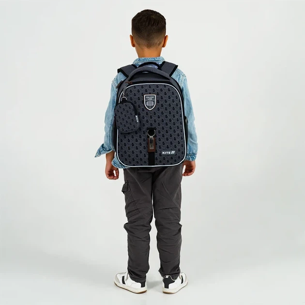 Рюкзак шкільний каркасний Kite Education College Line Boy K25-555S-1 - изображение 2