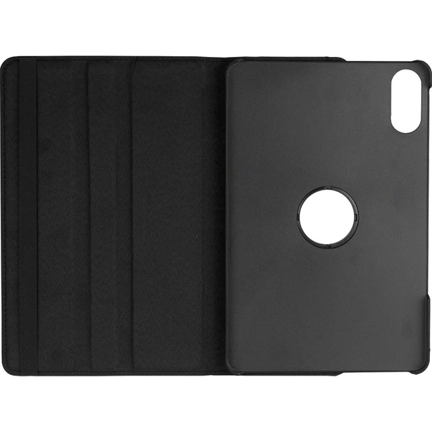 Чохол Book 360 для планшета Xiaomi Redmi Pad Pro / Poco Pad 12.1 книжка поворотний підставка PU шкіра Чорний - Фото 4 Чохол Book 360 для планшета Xiaomi Redmi Pad Pro / Poco Pad 12.1 книжка поворотний підставка PU шкіра Чорний - зображення 4