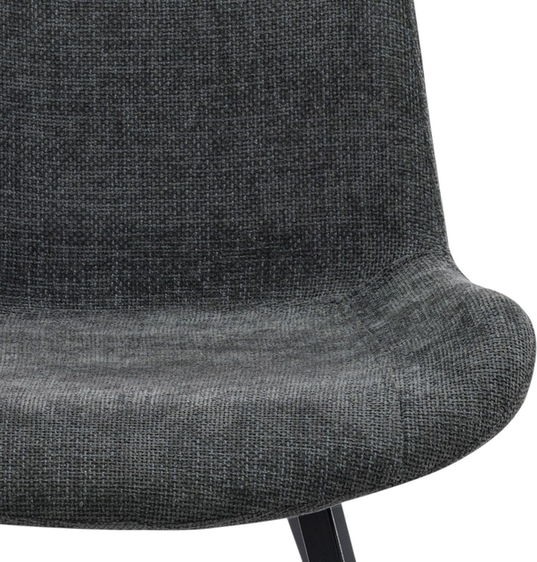 Стілець для кухні та вітальні Homla SILLA 52 x 60 x 83.5 см Dark Grey (5906496738012) - зображення 5