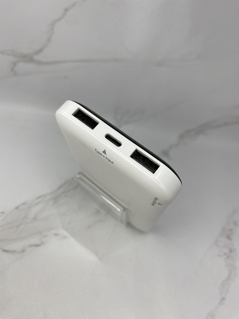 Портативний зарядний пристрій PowerBank 10000 мАг Б/В - Фото 3 Портативний зарядний пристрій PowerBank 10000 мАг Б/В - зображення 3