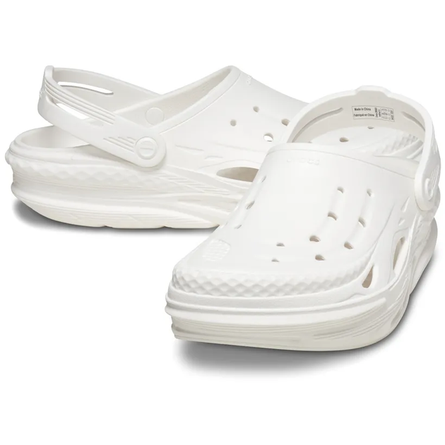 Сабо Crocs Off Grid Clog 45 р 29.2-29.7 см Белые 209501-100-M12/W14 White - изображение 3