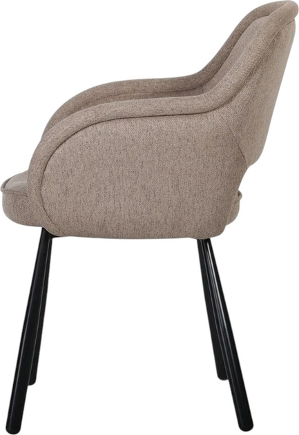 Krzesło do kuchni i salonu Homla CAMPEA 62 x 61 x 84 cm Brown (5906496742040) - obraz 3