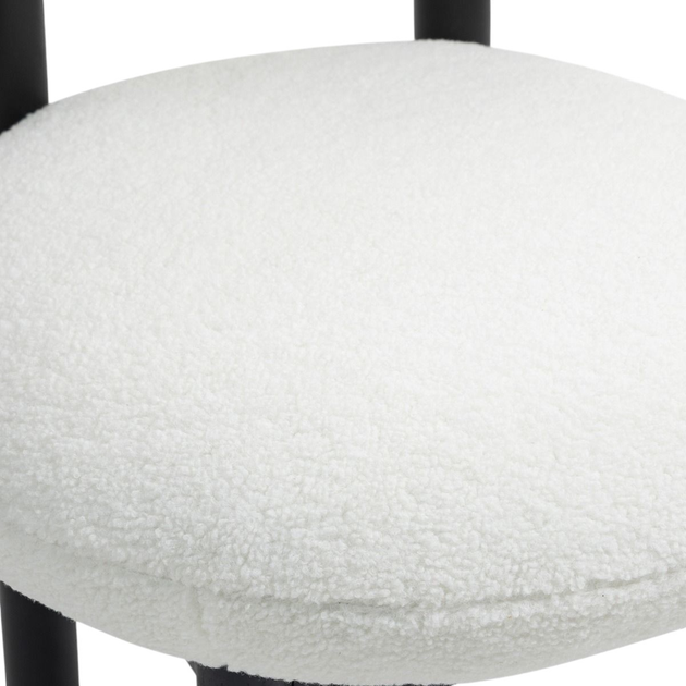Стілець для кухні та вітальні Homla PACIS 59.5 x 65.5 x 75.5 см Ecru (5906496743696) - зображення 4