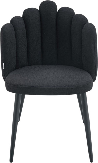 Стілець для кухні та вітальні Homla AULA 49 x 55 x 85 см Black (5906496741722) - зображення 2