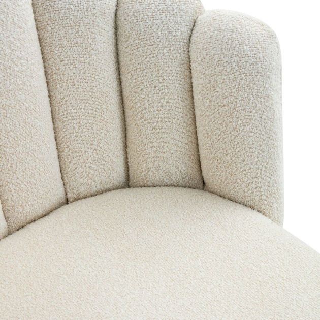 Стілець для кухні та вітальні Homla LUXE 49 x 55 x 85 см Ecru (5906496741739) - зображення 5